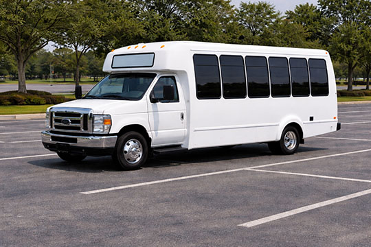 20-passenger minibus available for charter in Lakeland, FL