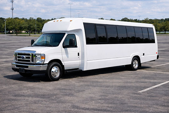 25-passenger minibus available for charter in Lakeland, FL
